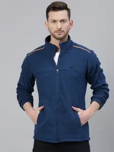 Wildcraft Men Navy Blue Solid Sweatshirt