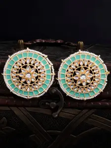 Sukkhi Gold-Plated Circular Studs