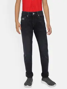 Pepe Jeans Boys Black Slim Fit PABLO IP Clean Look Jeans