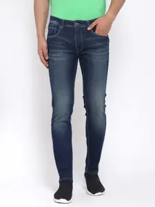 Pepe Jeans Women Blue Slim Fit Low-Rise Light Fade Stretchable Jeans