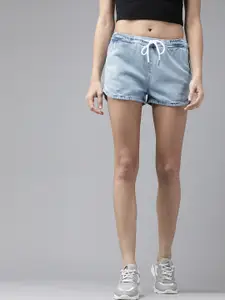 Roadster Women Blue Denim Shorts