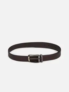 Louis Philippe Men Brown Reversible Leather Belt
