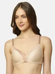 Triumph T-Shirt Bra 156 Invisible Padded Wireless Extreme Comfort and Full Coverage Bra