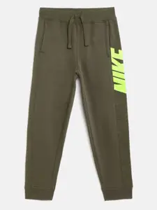 Nike Boys Olive Green RTL HBR Outdoor Joggers