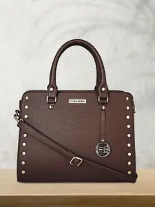 FLYING BERRY Brown Embellished Handbag