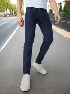 Urbano Fashion Men Blue Slim Fit Mid-Rise Clean Look Stretchable Jeans