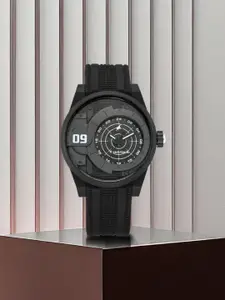 Fastrack Men Black Analogue Watch