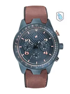 Fastrack Men Black Analogue Watch