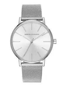 Armani Exchange Women Silver Analogue Watch AX5535