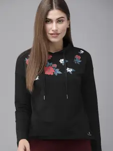 Van Heusen Woman Printed VirotechTM Hooded Sweatshirt