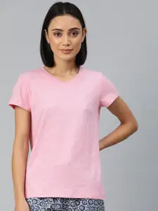Van Heusen V-Neck Short Sleeve Lounge T-Shirt