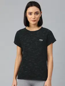 Van Heusen Proactive Women High Stretch Round Neck Yoga T-Shirt