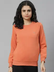 BREIL BY FORT COLLINS BREIL BY FORT COLLINS Women Orange Solid Sweatshirt