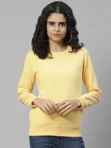 BREIL BY FORT COLLINS BREIL BY FORT COLLINS Women Yellow Solid Sweatshirt