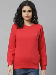 BREIL BY FORT COLLINS BREIL BY FORT COLLINS Women Red Solid Sweatshirt