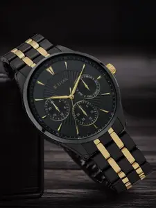 Titan Men Black Analogue Watch