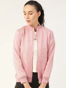 Sweet Dreams Women Pink Solid Sweatshirt