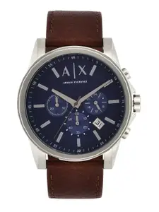 Armani Exchange Men Navy Dial Chronograph Watch AX2501
