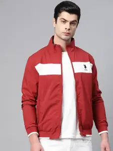 Buy NEUDIS Red Full Sleeves Bomber Jacket for Women's Online