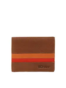 SCHARF Men Brown Genuine Leather Wallet