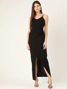 Trend Arrest Black Maxi Tulip Dress