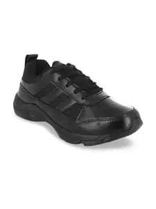 Sparx Boys Black Solid Mesh Running Shoes