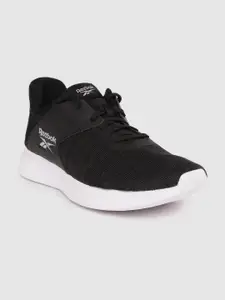 Reebok Men Black Woven Design Genesis Running Shoes