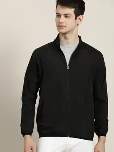 INVICTUS Men Black Solid Tailored Jacket