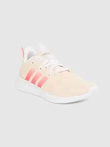 ADIDAS Women Peach-Coloured Solid Pure Motion Running Shoes