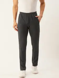 Sweet Dreams Men Charcoal Grey Solid Track Pants