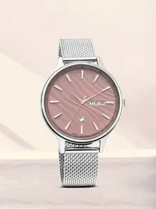 Fastrack Women Pink Analogue Watch 6207SM01