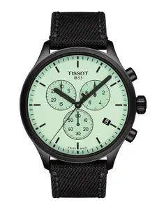 TISSOT Men Green Chronograph XL Swiss Made Analogue Watch T1166173709100