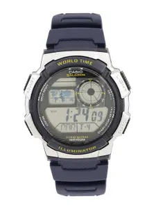 Casio Youth Digital Men Blue Digital watch D118 AE-1000W-2AVDF