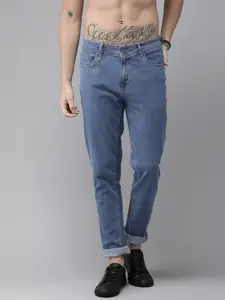 Roadster Men Blue Slim Fit Mid-Rise Clean Look Stretchable Jeans