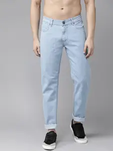 Roadster Men Blue Slim Tapered Fit Mid-Rise Clean Look Stretchable Jeans