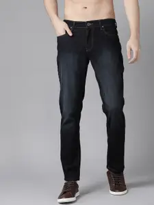 Roadster Men Navy Blue Slim Fit Mid-Rise Clean Look Stretchable Jeans