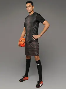 Puma Boys Multicoloured Printed Regular Fit Sports Shorts