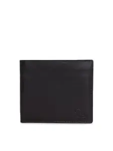 Kara Men Brown Solid Two Fold Leather Wallet