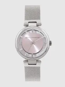 French Connection Women Pink Analogue Watch FC148SM
