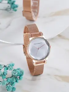 French Connection Women Silver-Toned Analogue Watch
