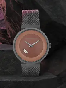 French Connection Men Brown Analogue Watch FC160BM