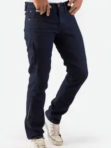 Levis x Royal Enfield 511 Men Blue Slim Fit Mid-Rise Clean Look Stretchable Jeans