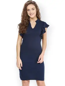 Miss Chase Navy Bodycon Dress