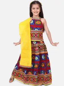 BownBee Multicoloured Ready to Wear Chaniya Choli