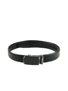 WINSOME DEAL Men Black Solid Belt