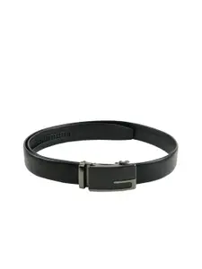 WINSOME DEAL Men Black Solid Belt