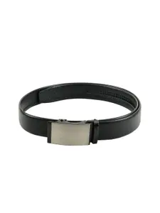 WINSOME DEAL Men Black Solid Belt