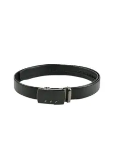 WINSOME DEAL Men Black Solid Belt
