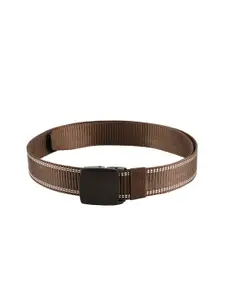 WINSOME DEAL Men Brown Textured Belt