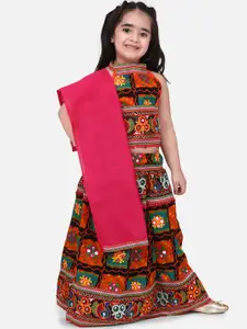 BownBee Multicoloured Ready to Wear Chaniya Choli